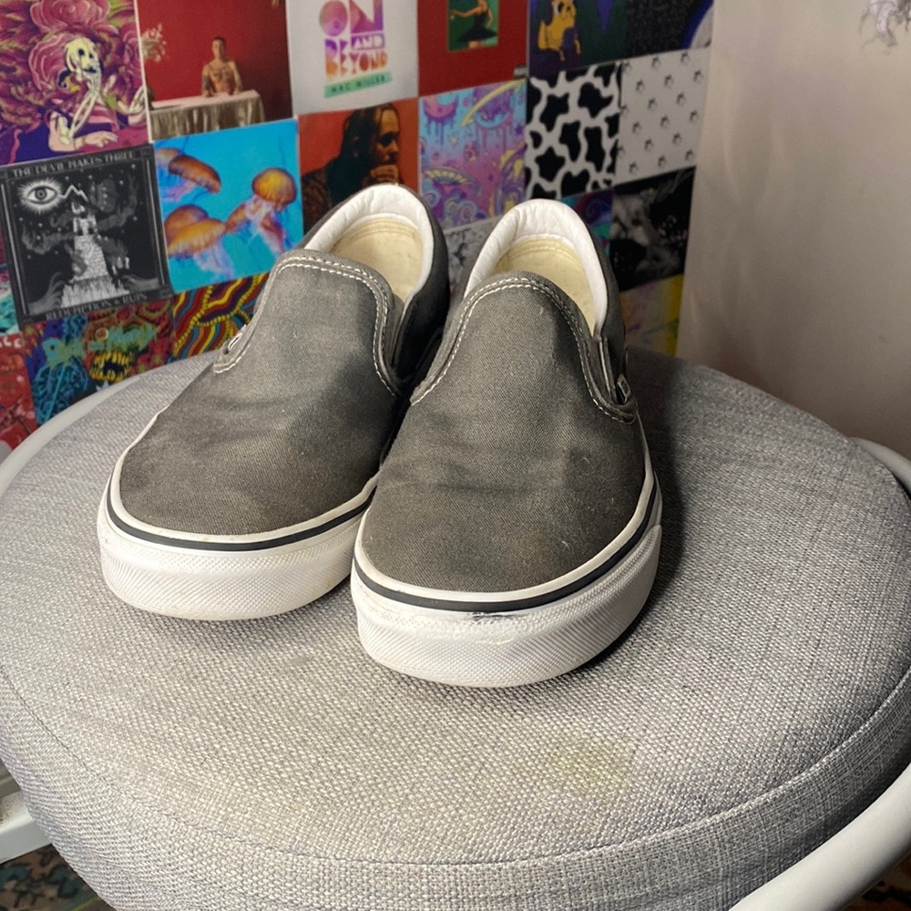 Dark Gray Vans